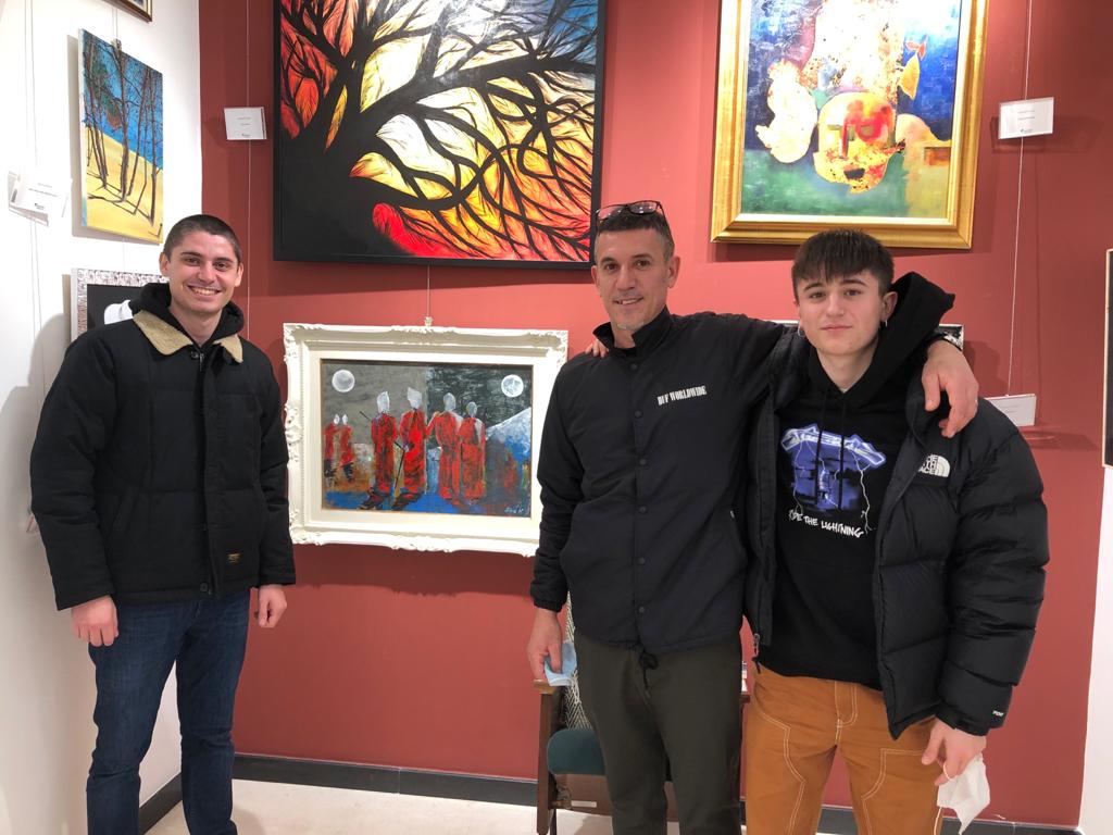 Ha trasformato il dolore in arte: Mauro Zilioli oggi espone a Roma