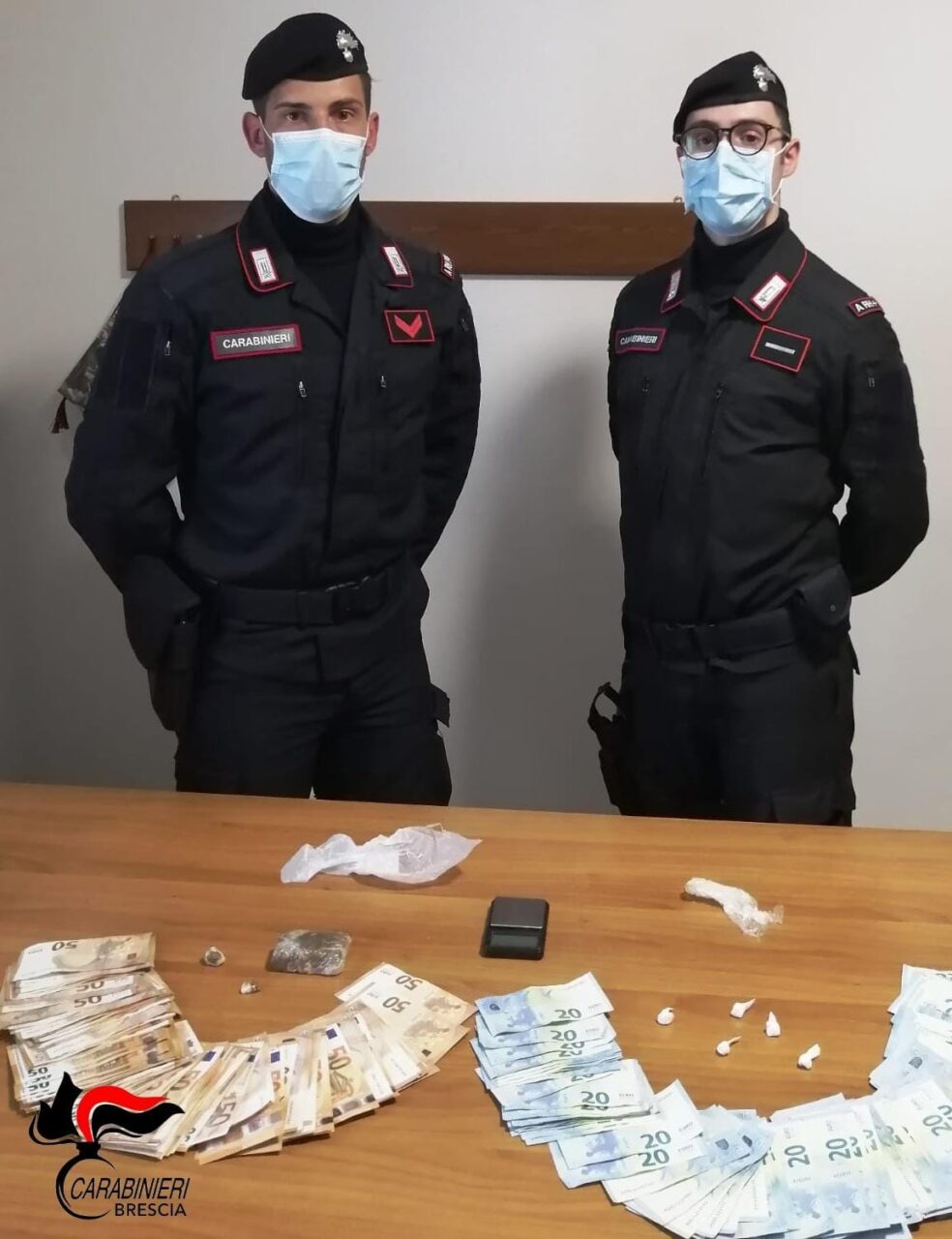 Trovata cocaina durante il soccorso ad un motociclista