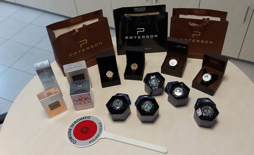 Un altro commerciante abusivo sanzionato a Rovato