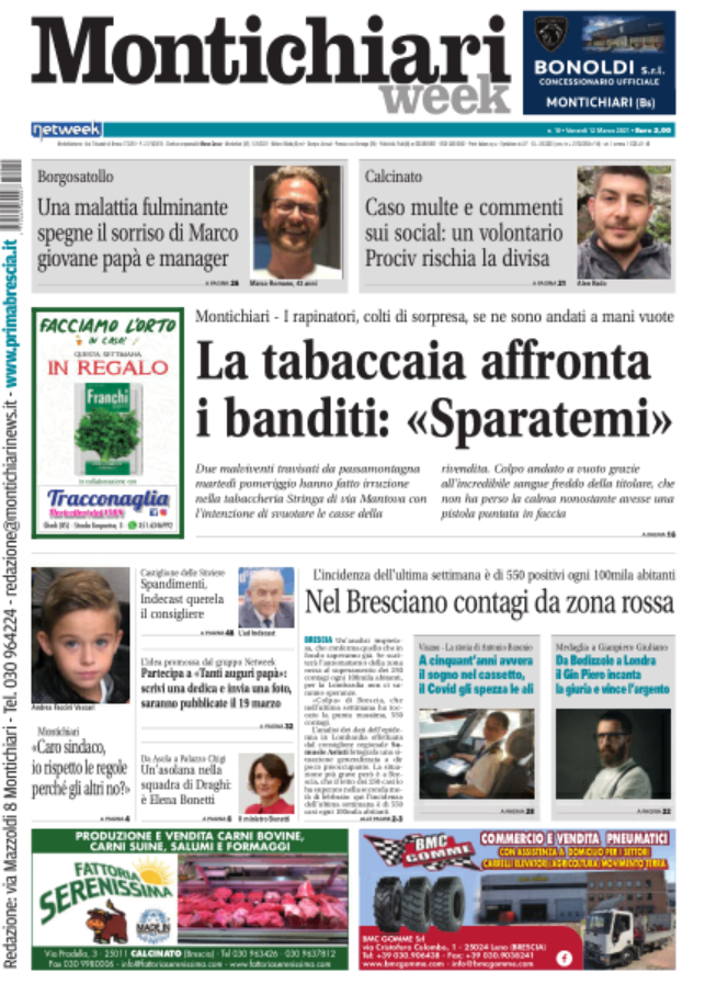 MontichiariWeek è in edicola