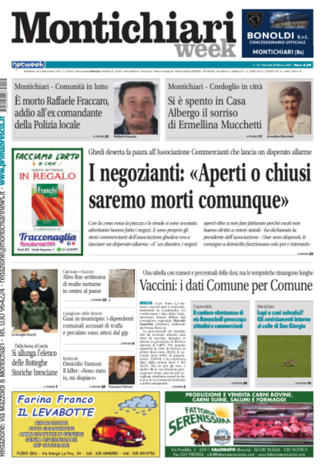 MontichiariWeek è in edicola