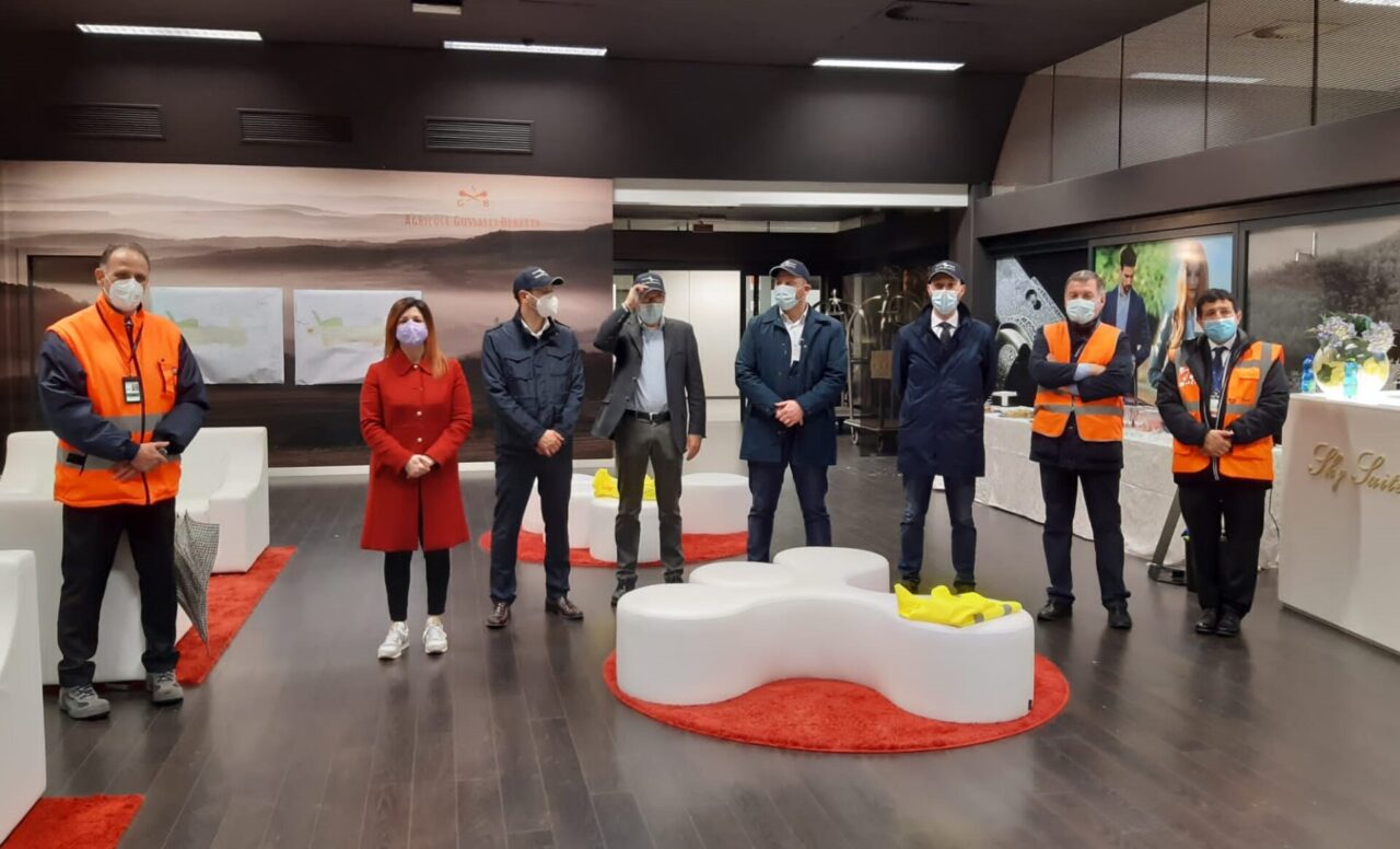 Commissione regionale Territorio in visita all’aeroporto