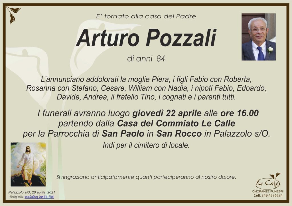 Presidente dei pescatori e promotore della festa dello Sport: addio a Pozzali