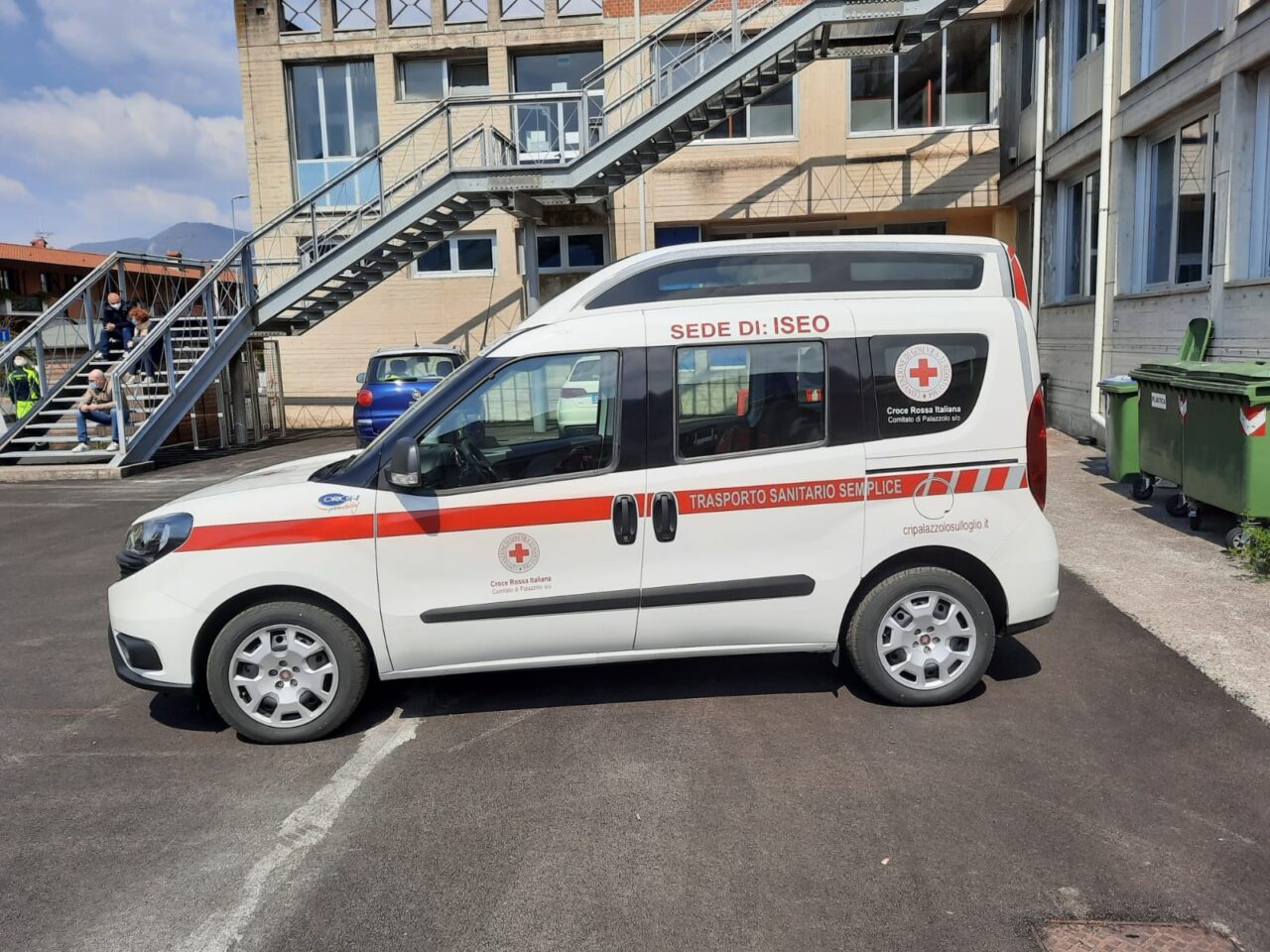 La Croce Rossa di Iseo ha un nuovo mezzo
