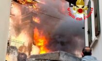 Incendio devastante a Lumezzane: quattro famiglie senza casa