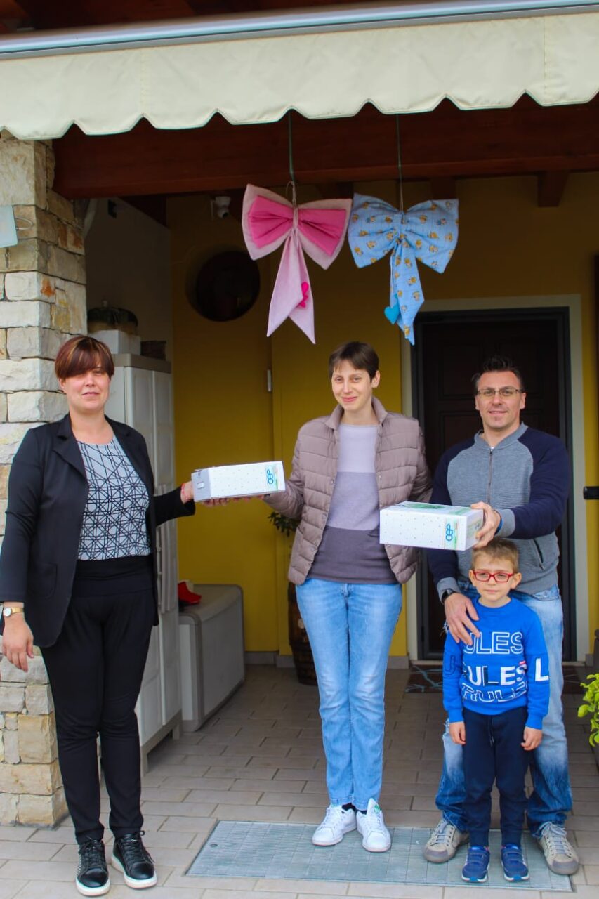 Consegnato il primo kit di benvenuto a Berlingo