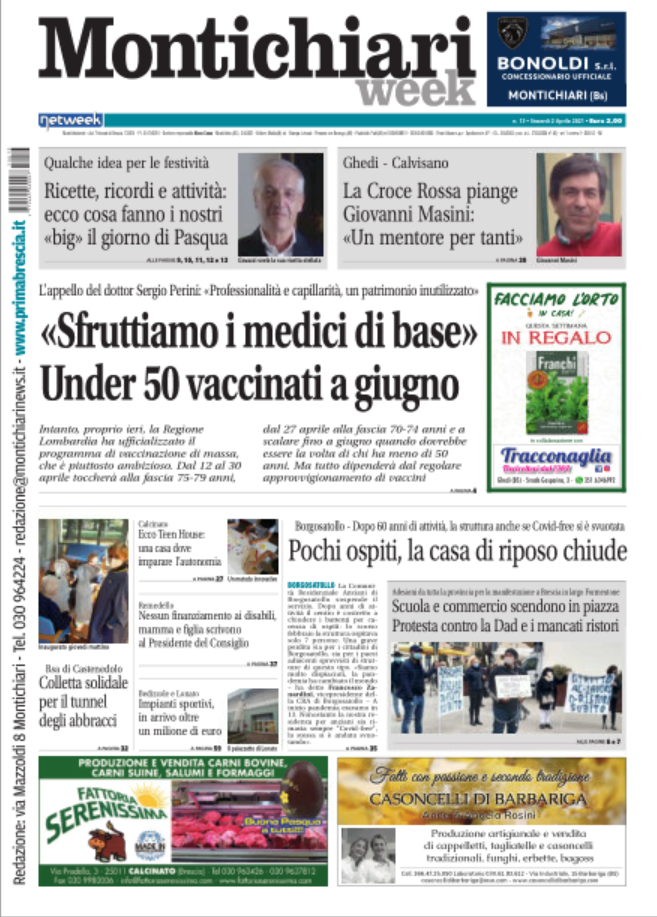 MontichiariWeek è in edicola