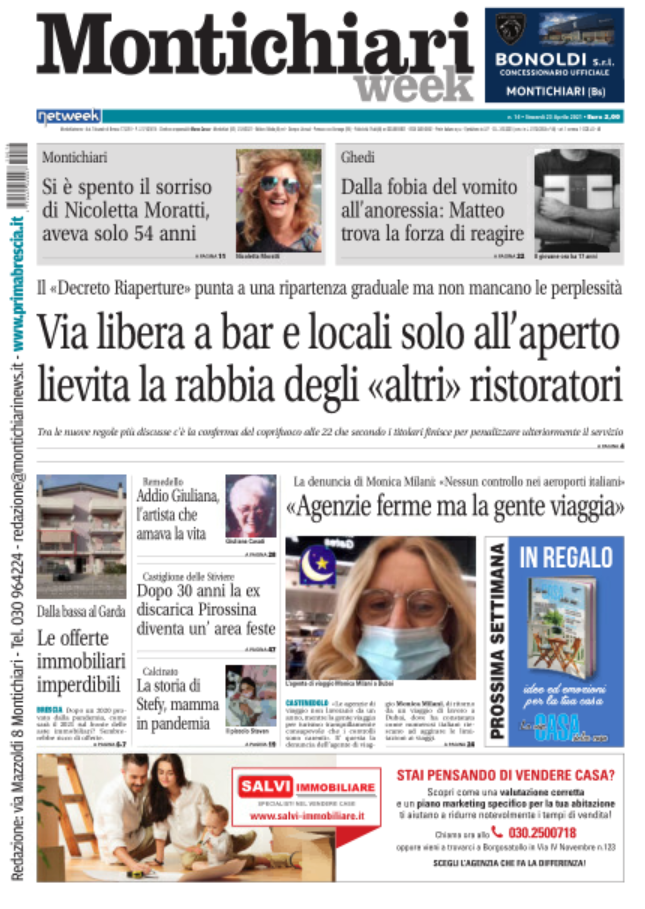 MontichiariWeek è in edicola