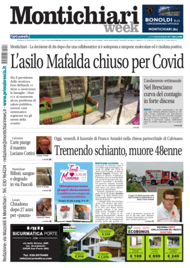 MontichiariWeek è in edicola