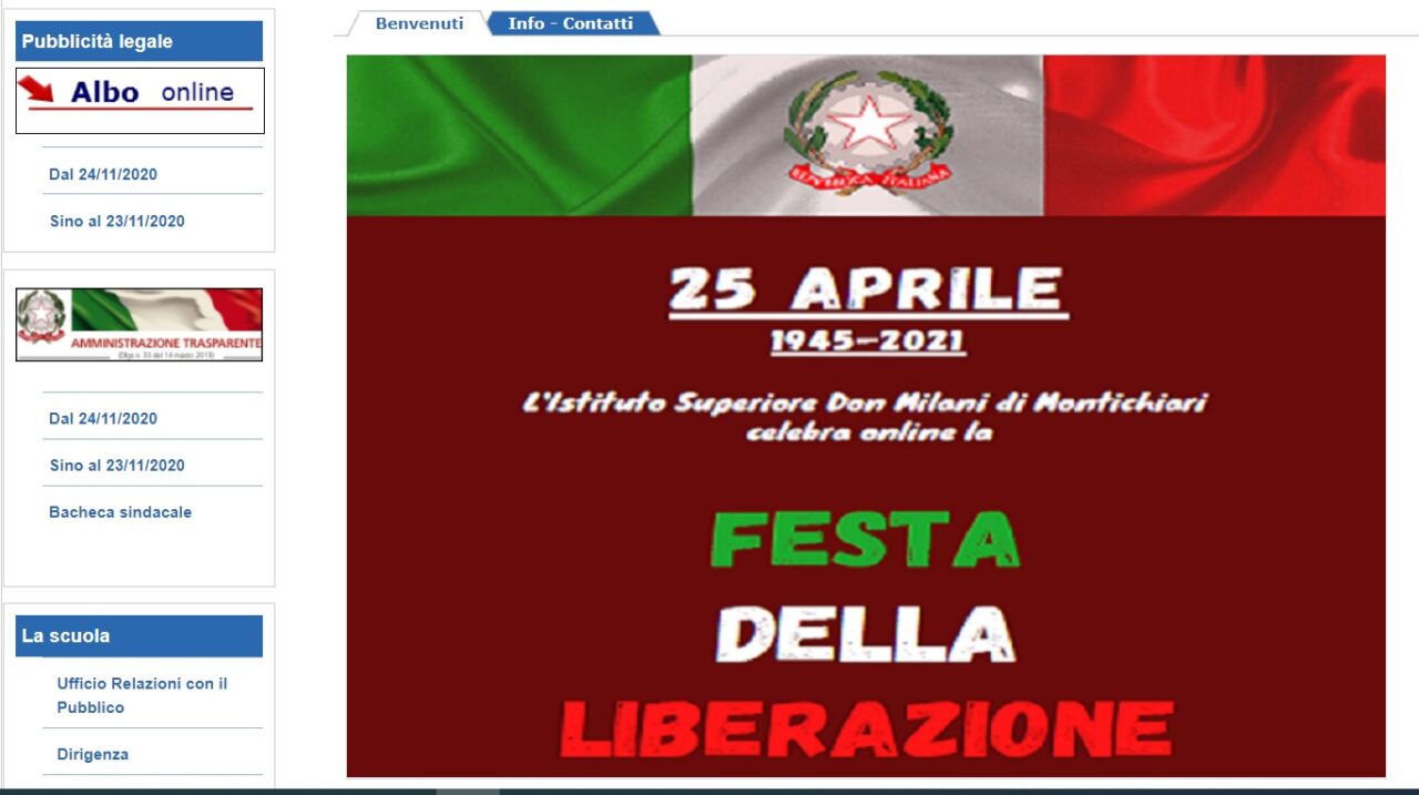 “Materiali Resistenti”, il 25 Aprile degli studenti del Don Milani