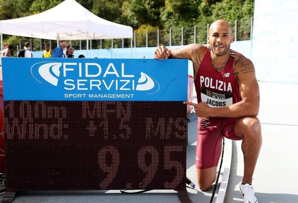Il desenzanese Marcell Jacobs scrive la storia: record italiano nei 100 metri
