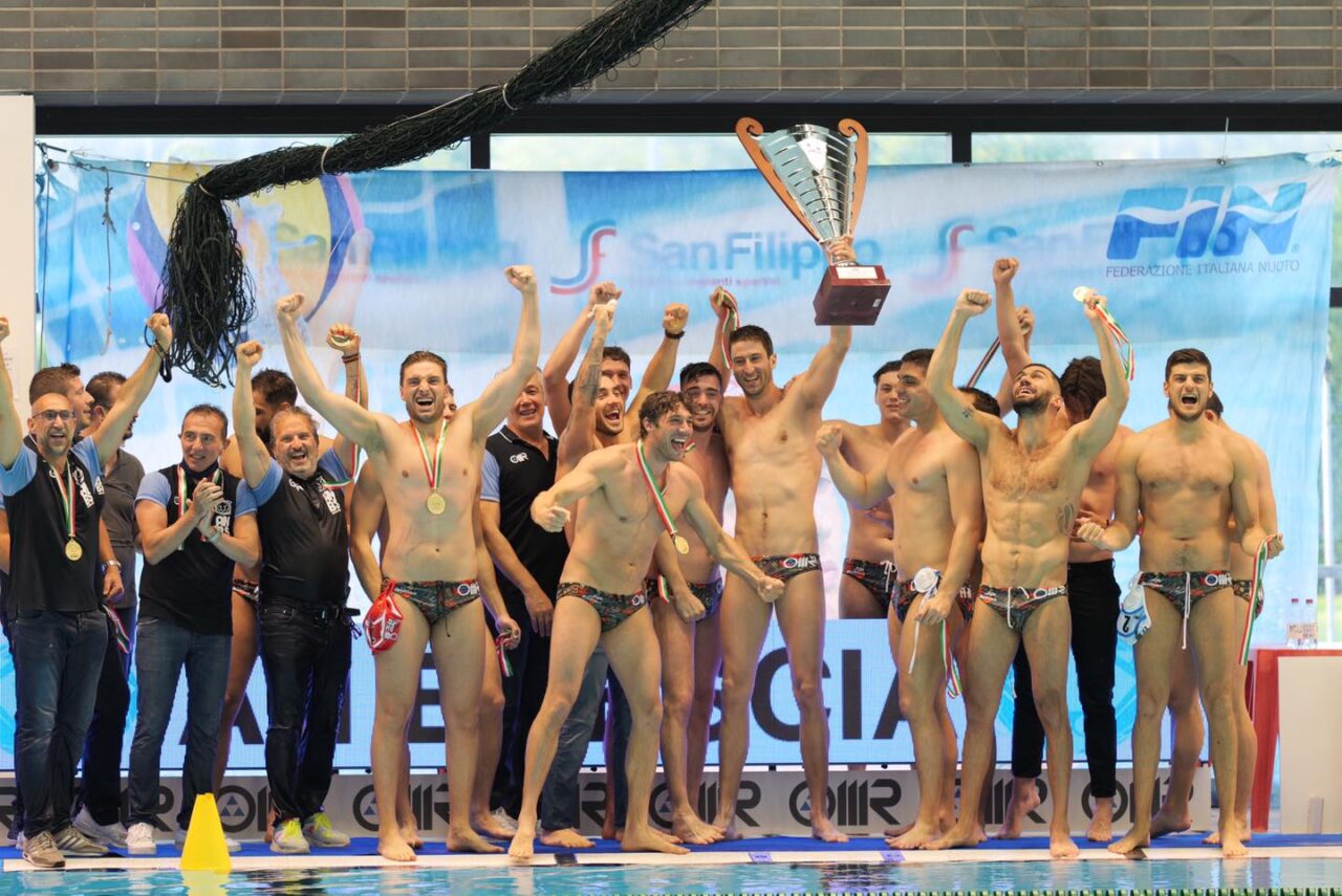 L’An Brescia è Campione d’Italia: storico scudetto per la pallanuoto