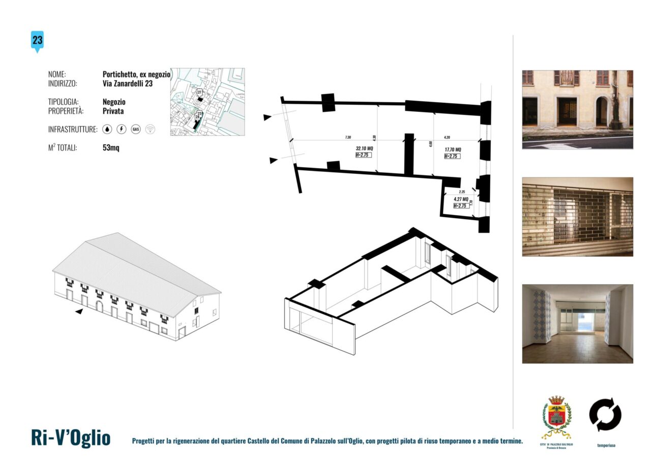 Usufruire degli spazi sfitti attraverso la creatività: aperto il bando