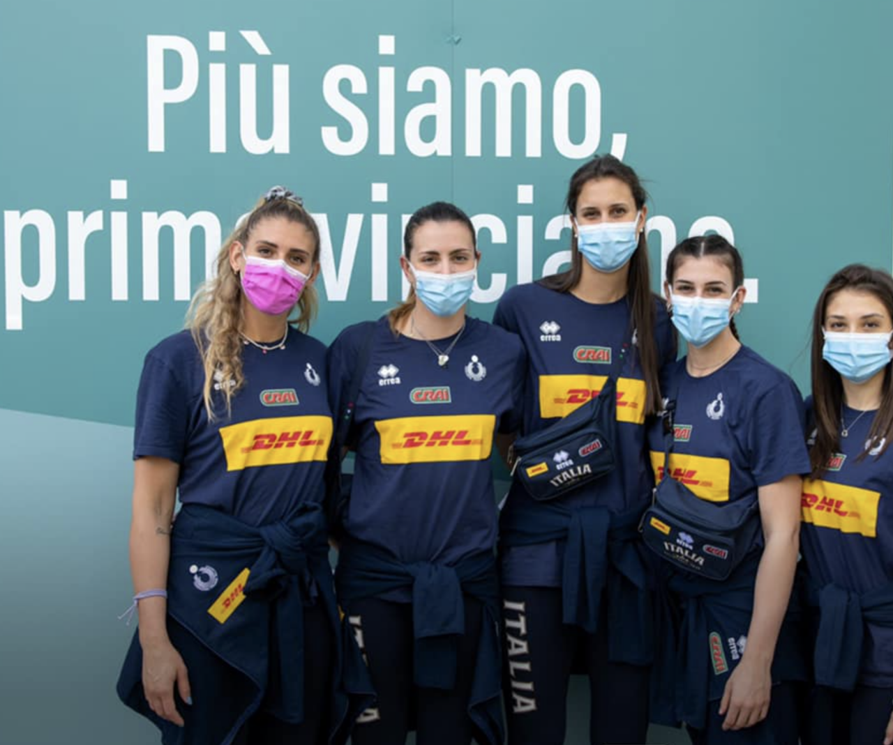 Le pallavoliste bresciane Danesi e Mingardi vaccinate per le Olimpiadi