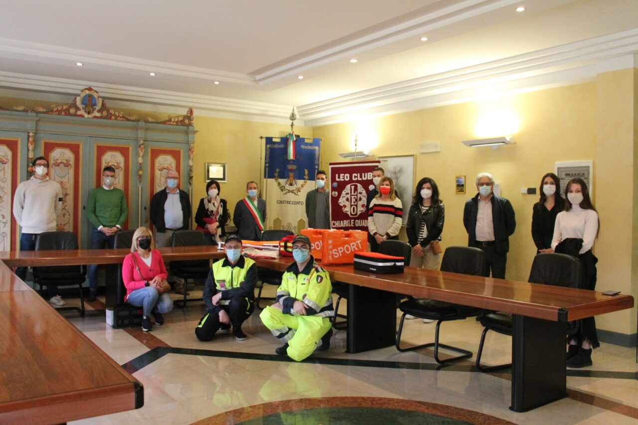 Un kit di primo soccorso per la Protezione civile