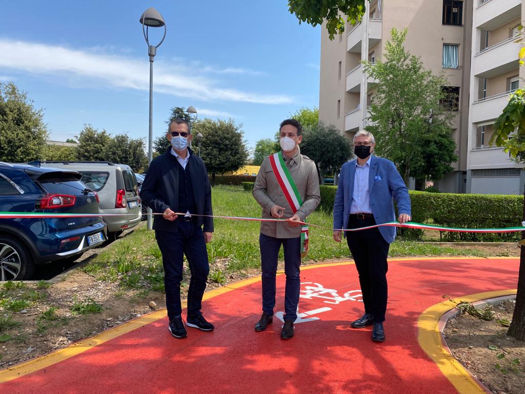 Inaugurata una nuova ciclabile a Chiari