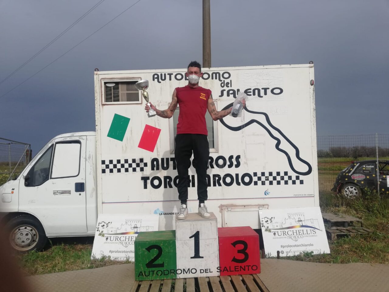 È bresciano il pilota che sta trionfando nel Campionato italiano di autocross