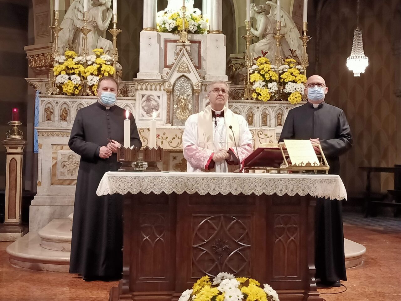 Benedetti dal vescovo di Brescia i lavori alla “Madonnina”