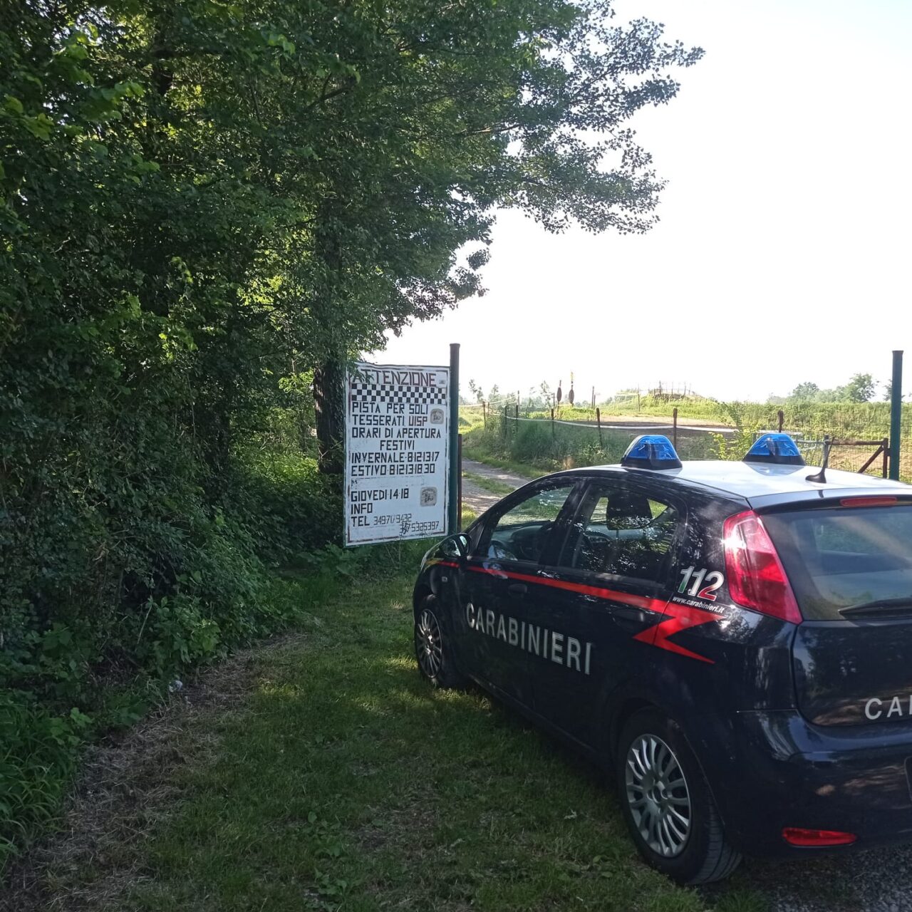 Incidente alla pista di Pompiano, ricoverato un 66enne