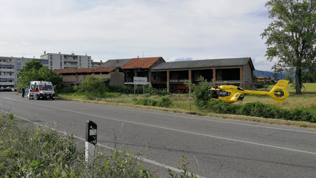 Incidenti in serie nel tardo pomeriggio: interviene l’elicottero a Palazzolo