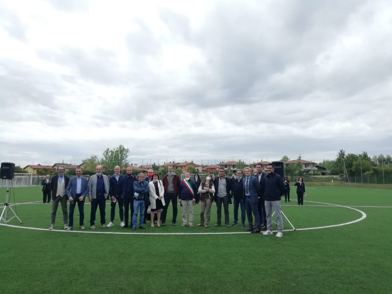Il campo di Rivoltella intitolato all’ex arbitro Gaetano Mascali LE FOTO