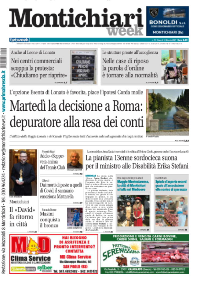 MontichiariWeek è in edicola