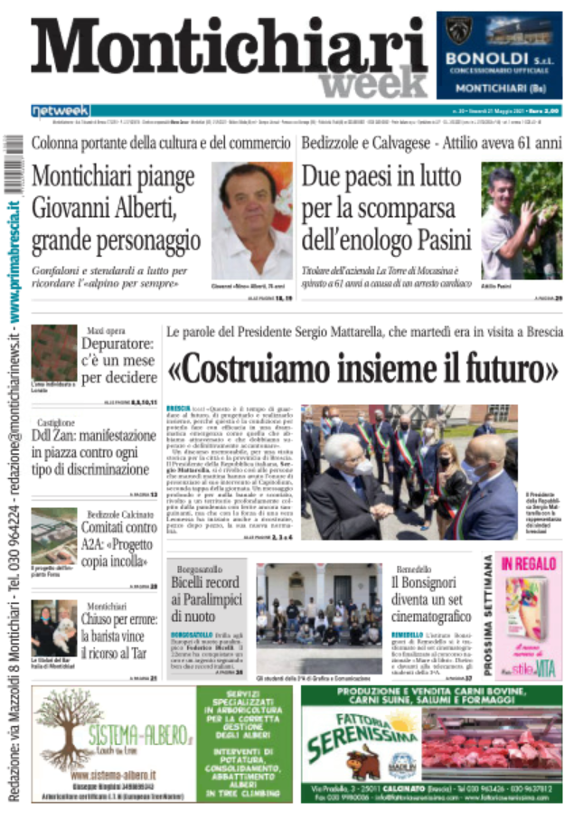 MontichiariWeek è in edicola