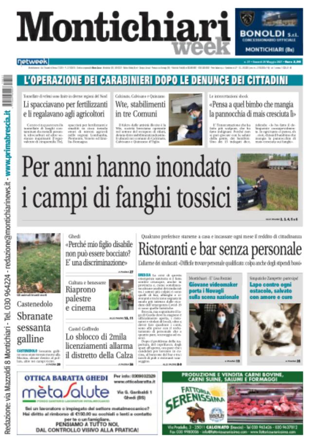 MontichiariWeek è in edicola