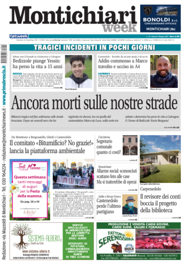 MontichiariWeek è in edicola