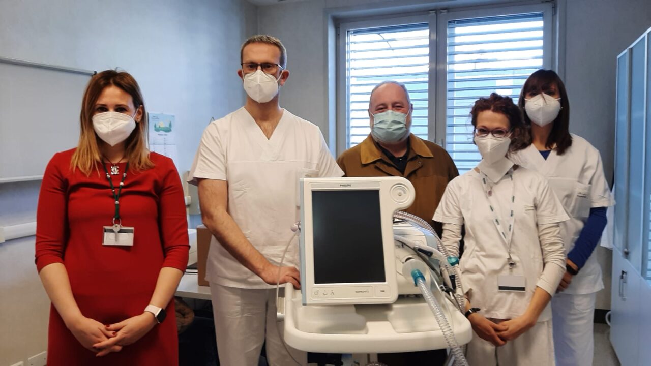 Un nuovo respiratore per l’Asst Franciacorta