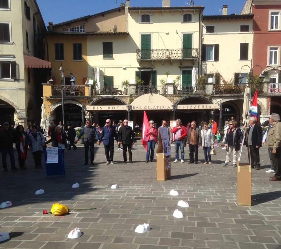 Garda Diritti in piazza per Patrick Zaki