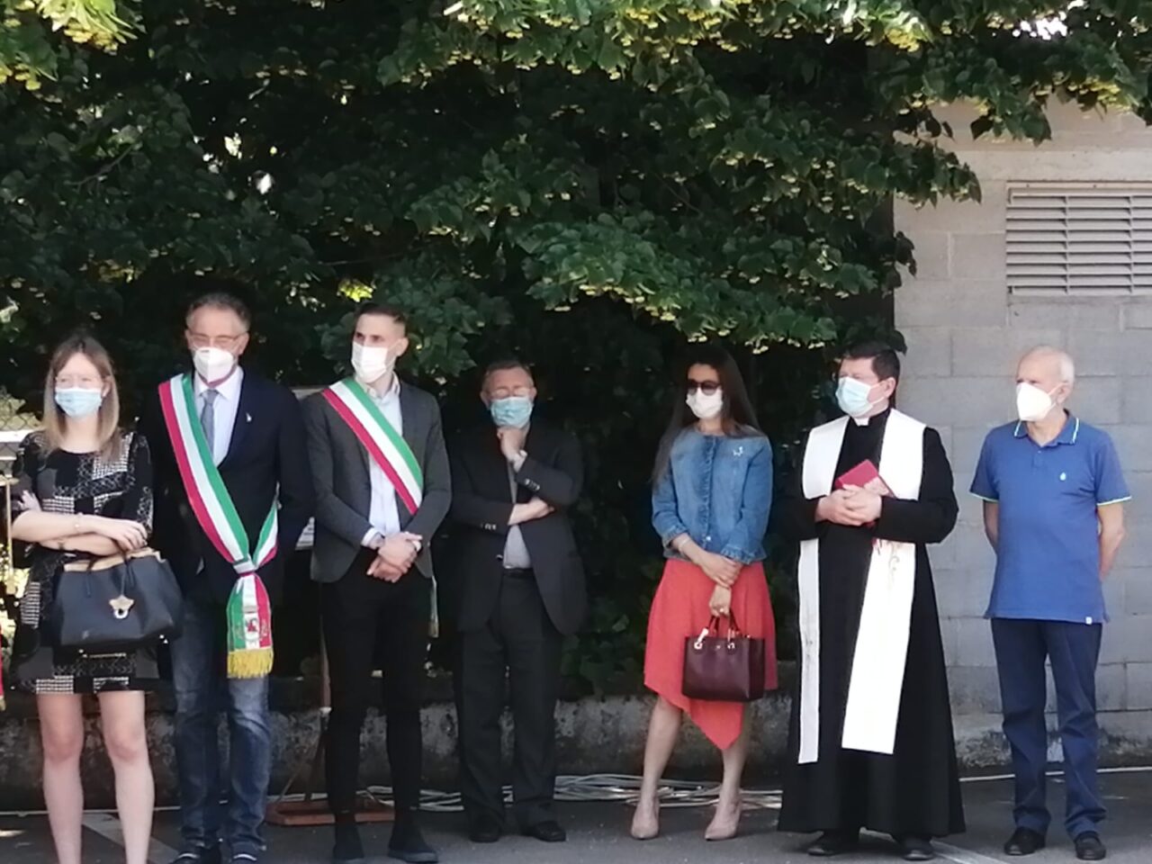 Inaugurata a Quinzano la via intitolata a monsignor Fappani