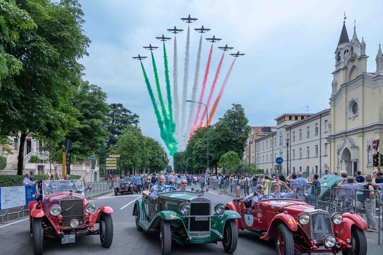 E’ partita l’edizione 2021 della Mille Miglia: tutte le fotografie