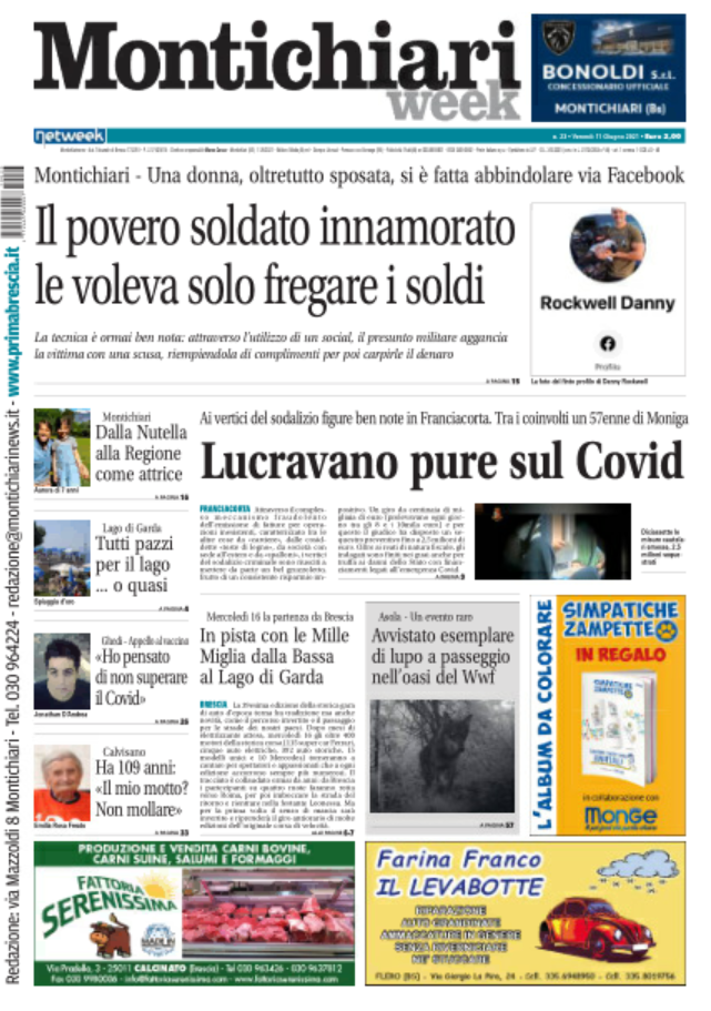 MontichiariWeek è in edicola
