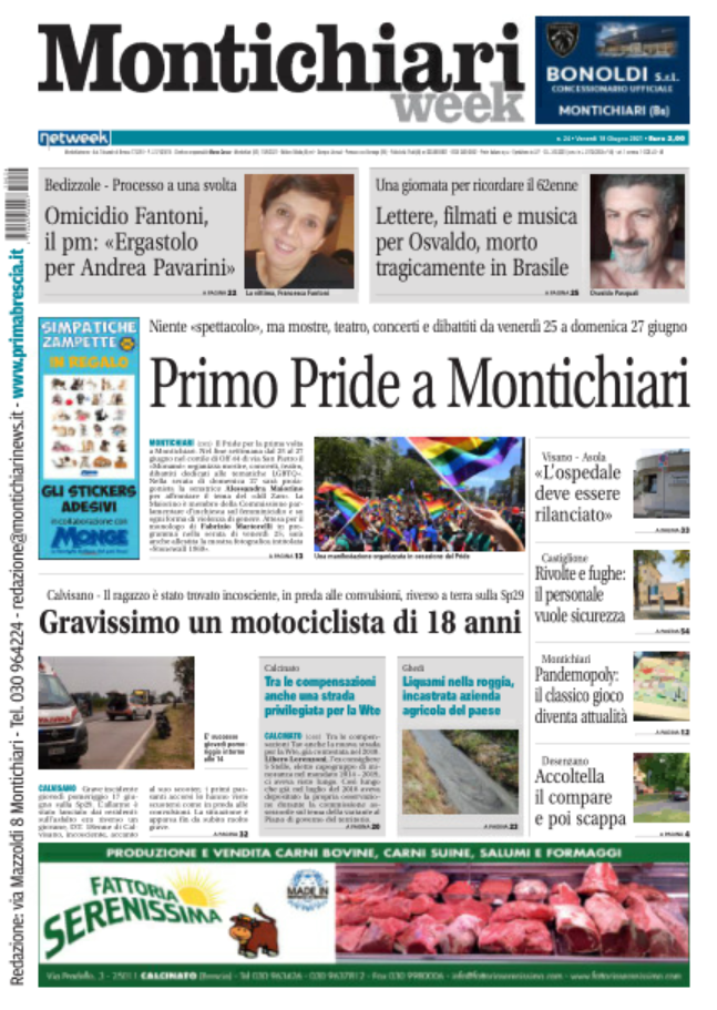 MontichiariWeek è in edicola