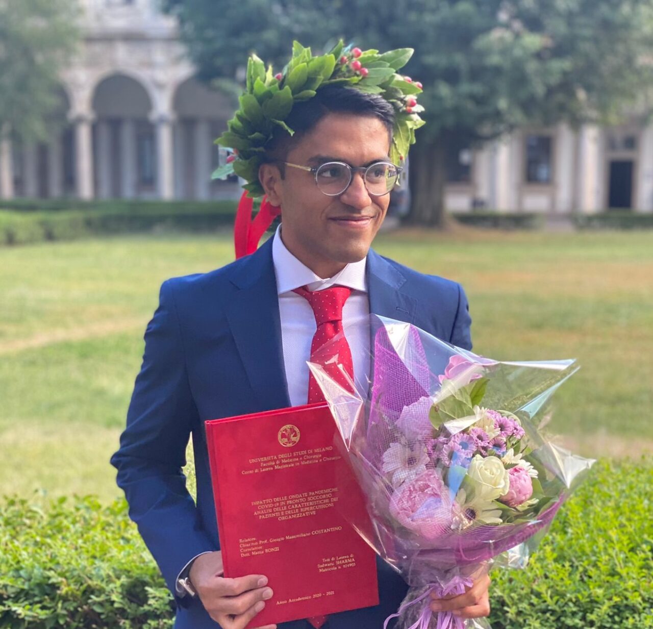 L’integrazione passa anche da studio e cultura: 110 e lode in Medicina con una tesi sul Covid