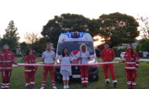 Inaugurata a Pozzolengo la nuova ambulanza della Croce Rossa