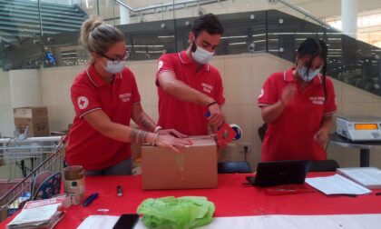 Oltre 900 chili di solidarietà con la Croce Rossa