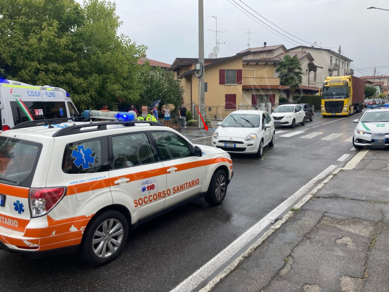 Flero investimento pedone