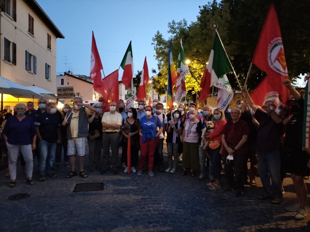 A Desenzano il presidio antifascista in occasione del sesto memorial Riva