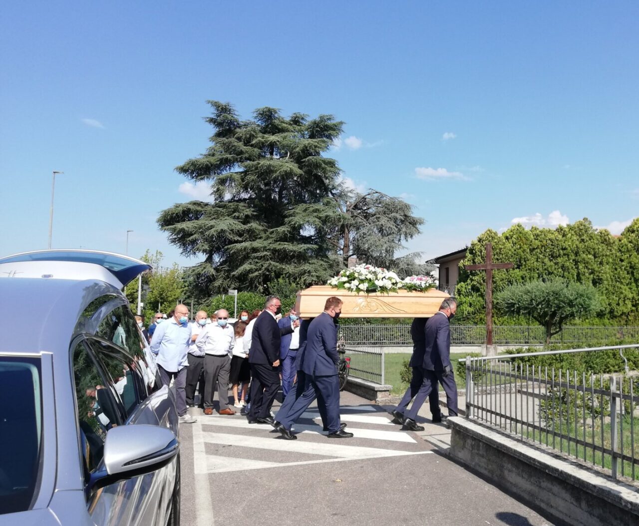 Lacrime e commozione per Giusi Lanzi