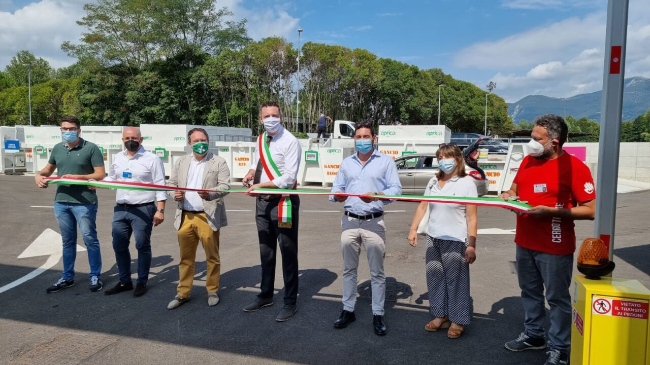 Inaugurata la nuova Isola Ecologica di Iseo