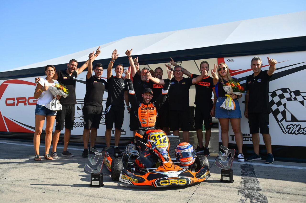 Giacomo Pollini porta a Bedizzole il titolo europeo di kart