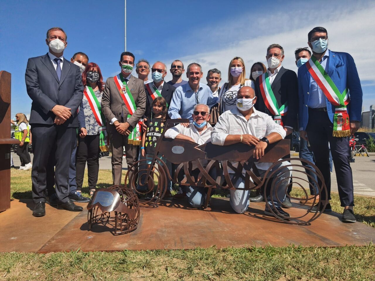 Inaugurata la “Moto degli angeli” a Rudiano