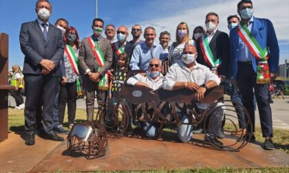 Inaugurata la "Moto degli angeli" a Rudiano