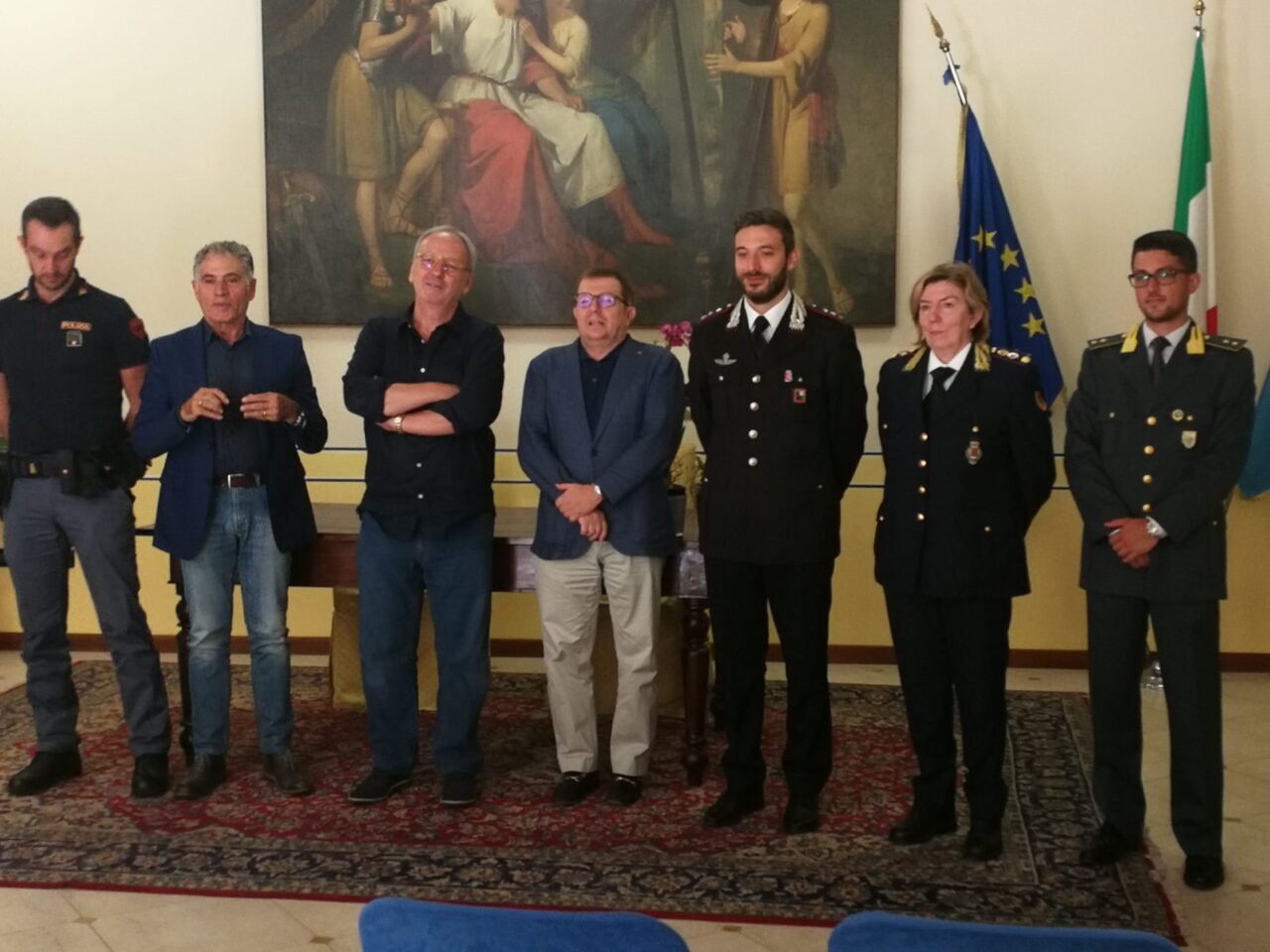 Riunione speciale con il prefetto in occasione del memorial Simone Riva