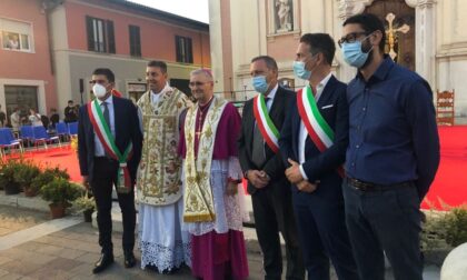 La comunità di Ospitaletto accoglie don Adriano Bianchi alla presenza del vescovo