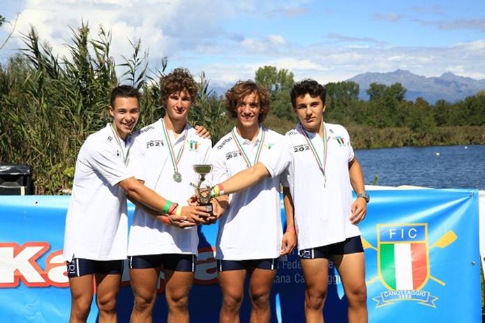 La Canottieri Garda Salò trionfa ai Campionati Italiani di Società di Candia