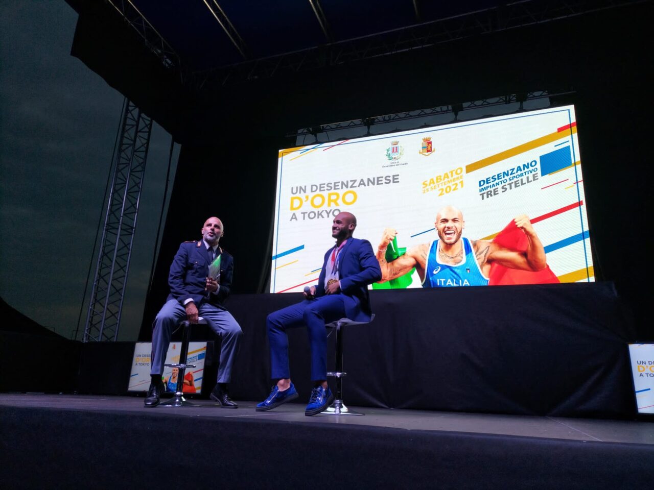 L’uomo più veloce del mondo è tornato a “casa”: Desenzano accoglie Marcell Jacobs