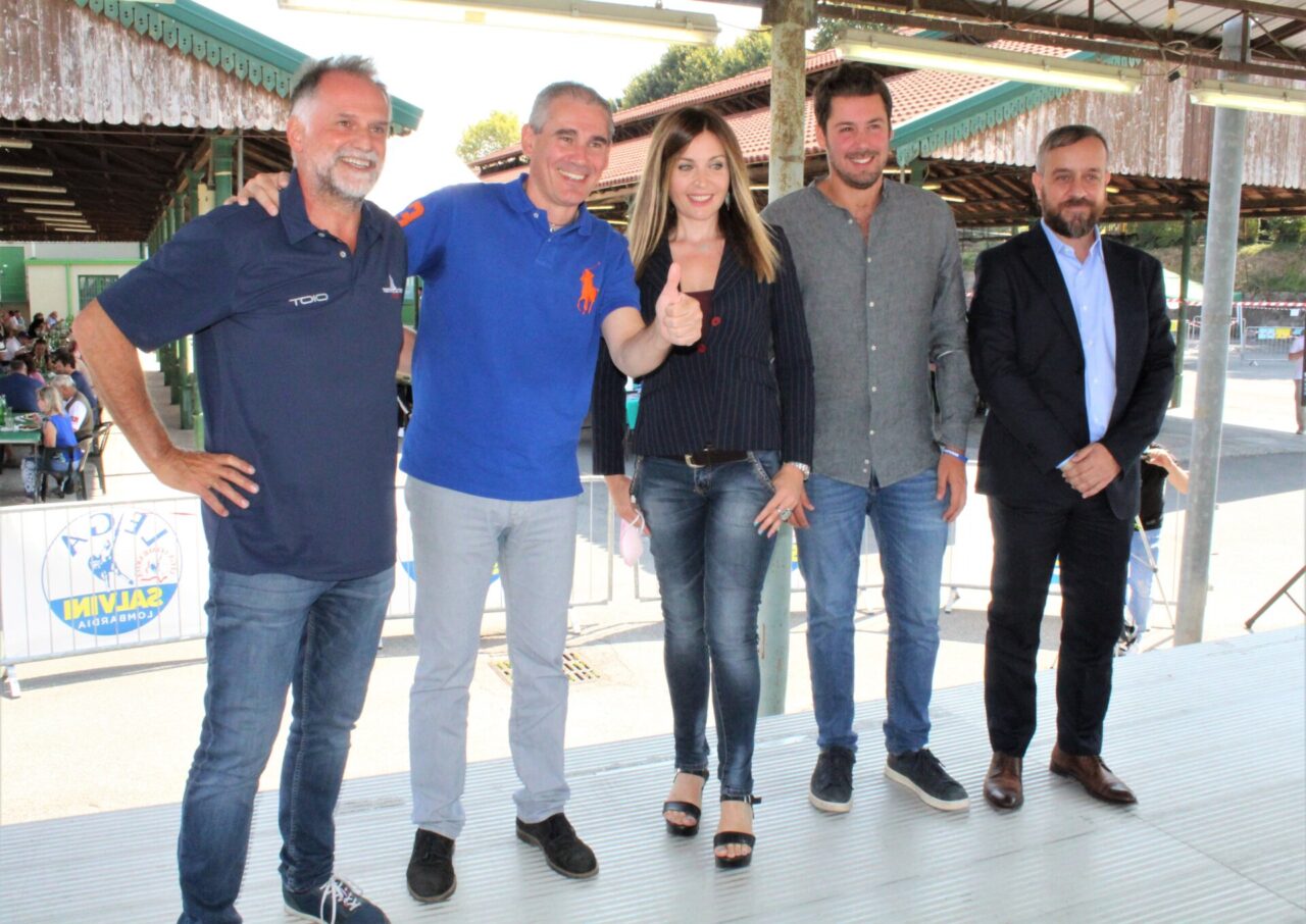 Il ministro Garavaglia a Rovato per lo Spiedo Padano